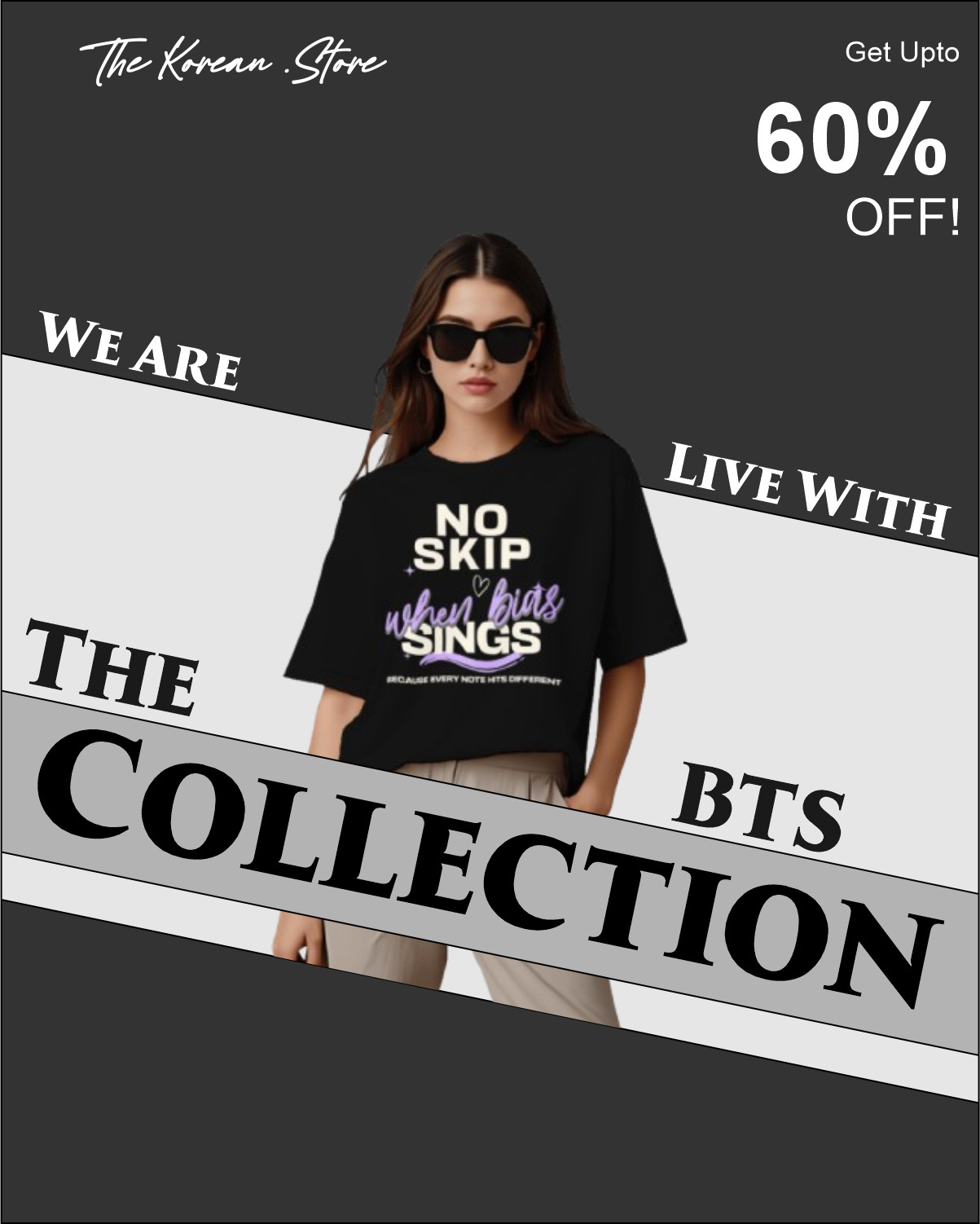 Supima T-shirt X BTS