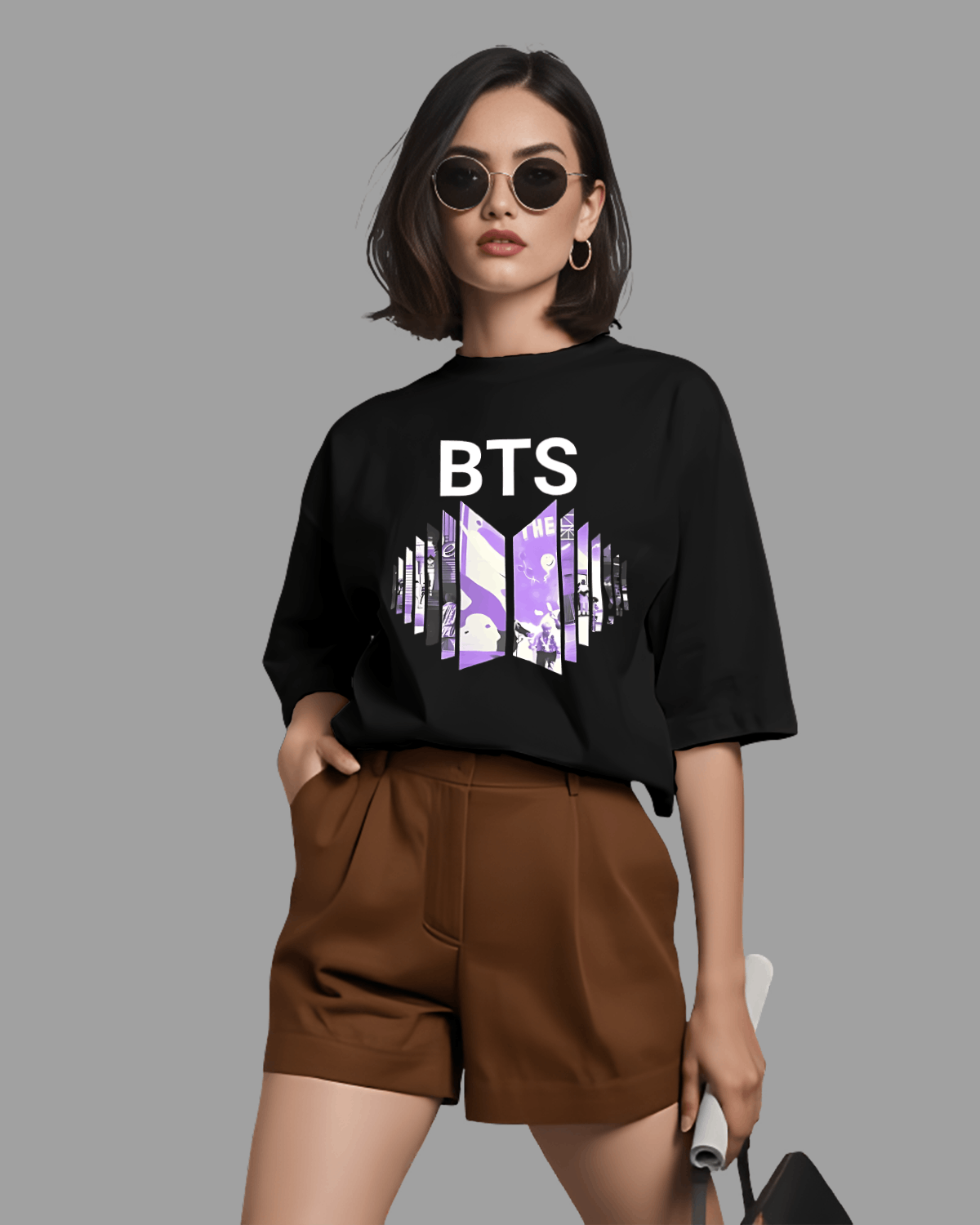 BTS Oversized Classic T-shirt
