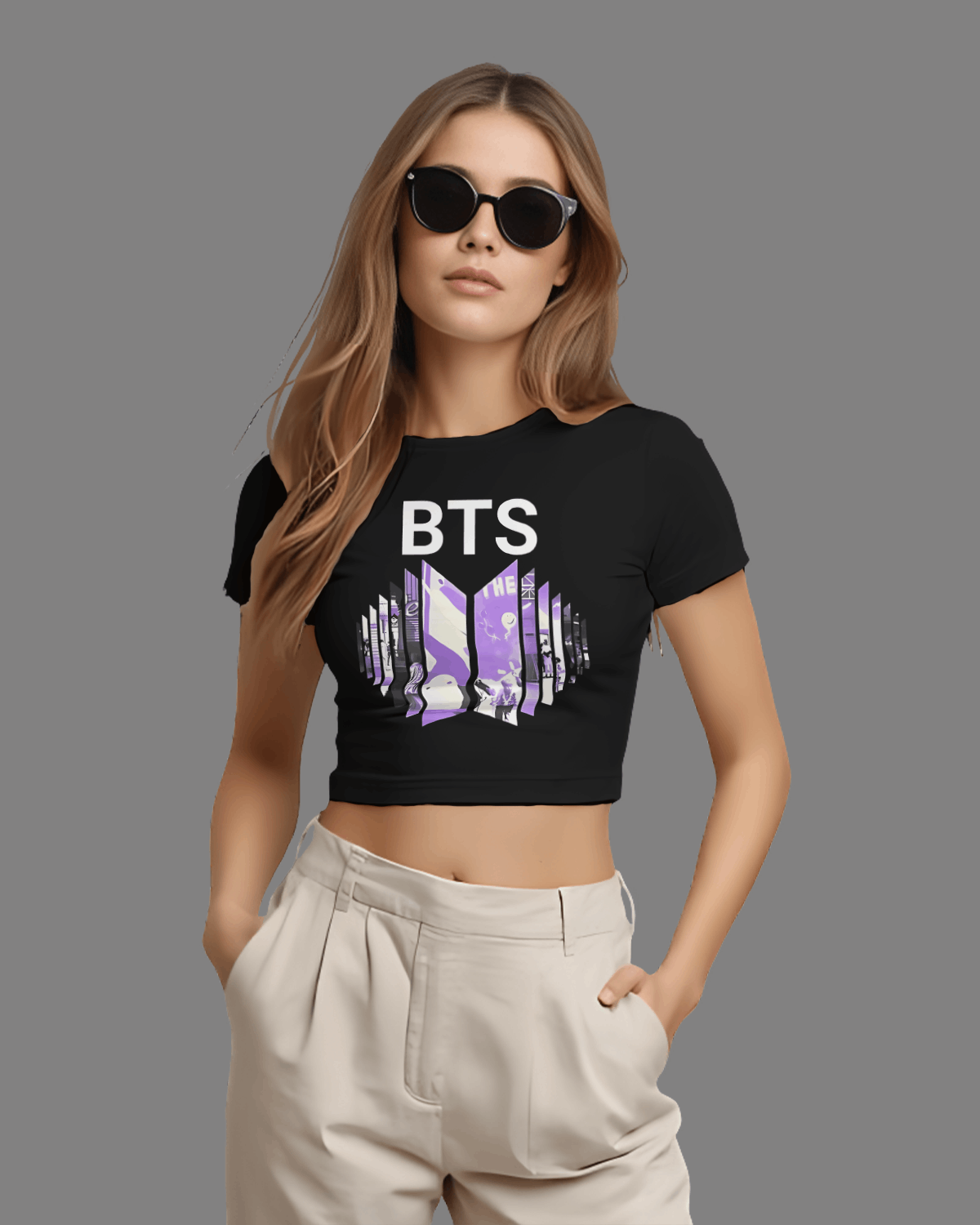 BTS Crop Top