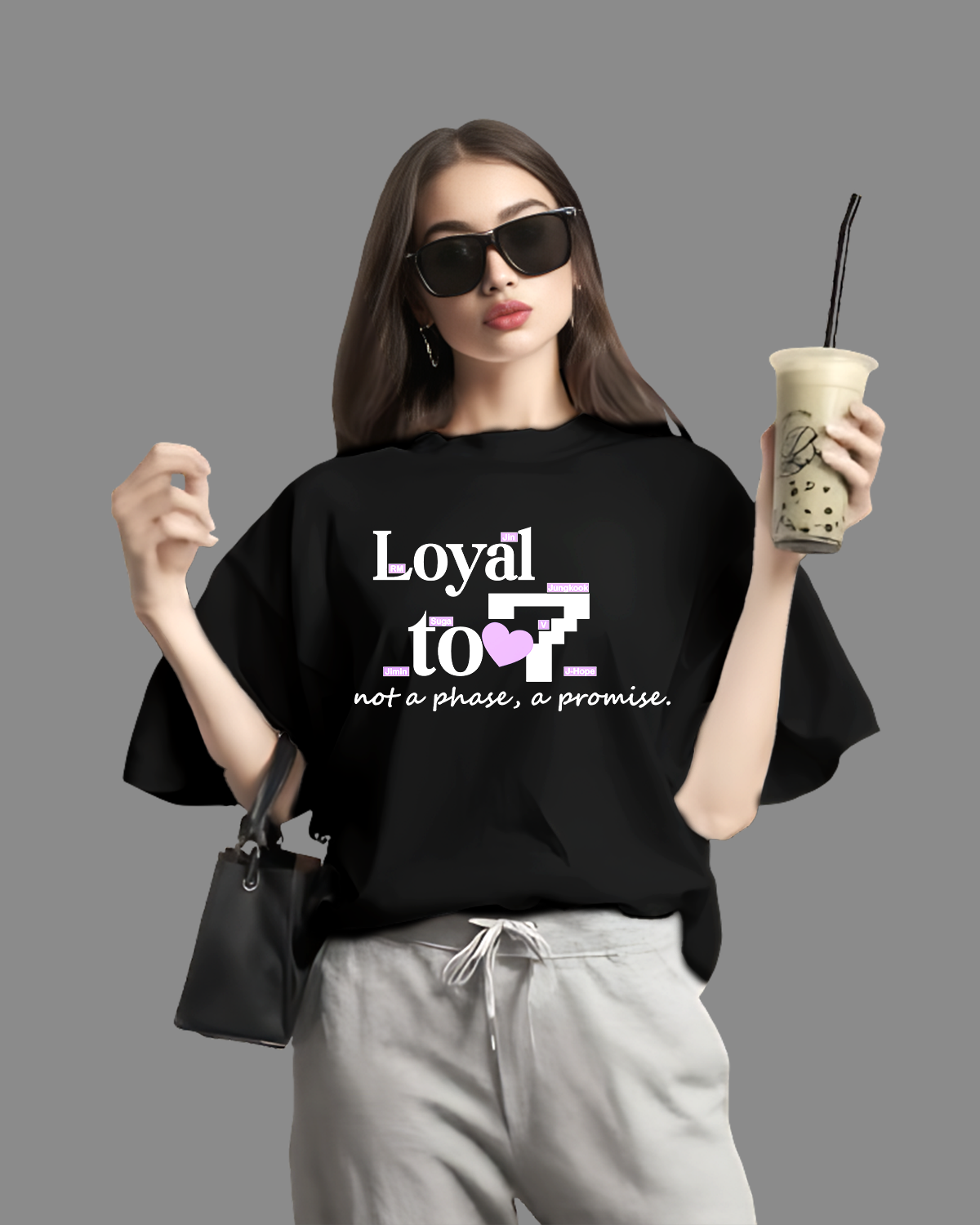 Loyal To 7 Oversized Classic T-Shirt