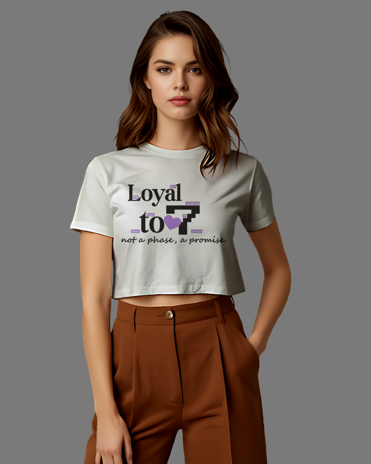 Loyal To 7 Crop Top