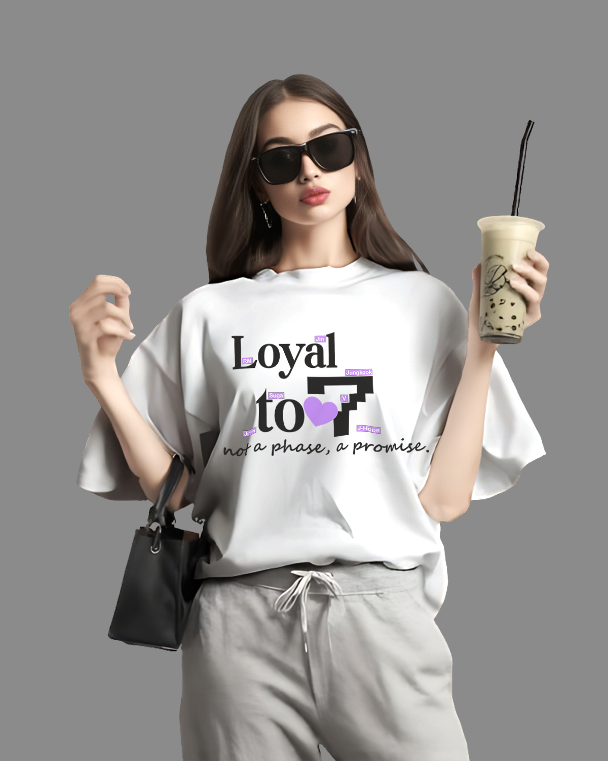 Loyal To 7 Oversized Classic T-Shirt