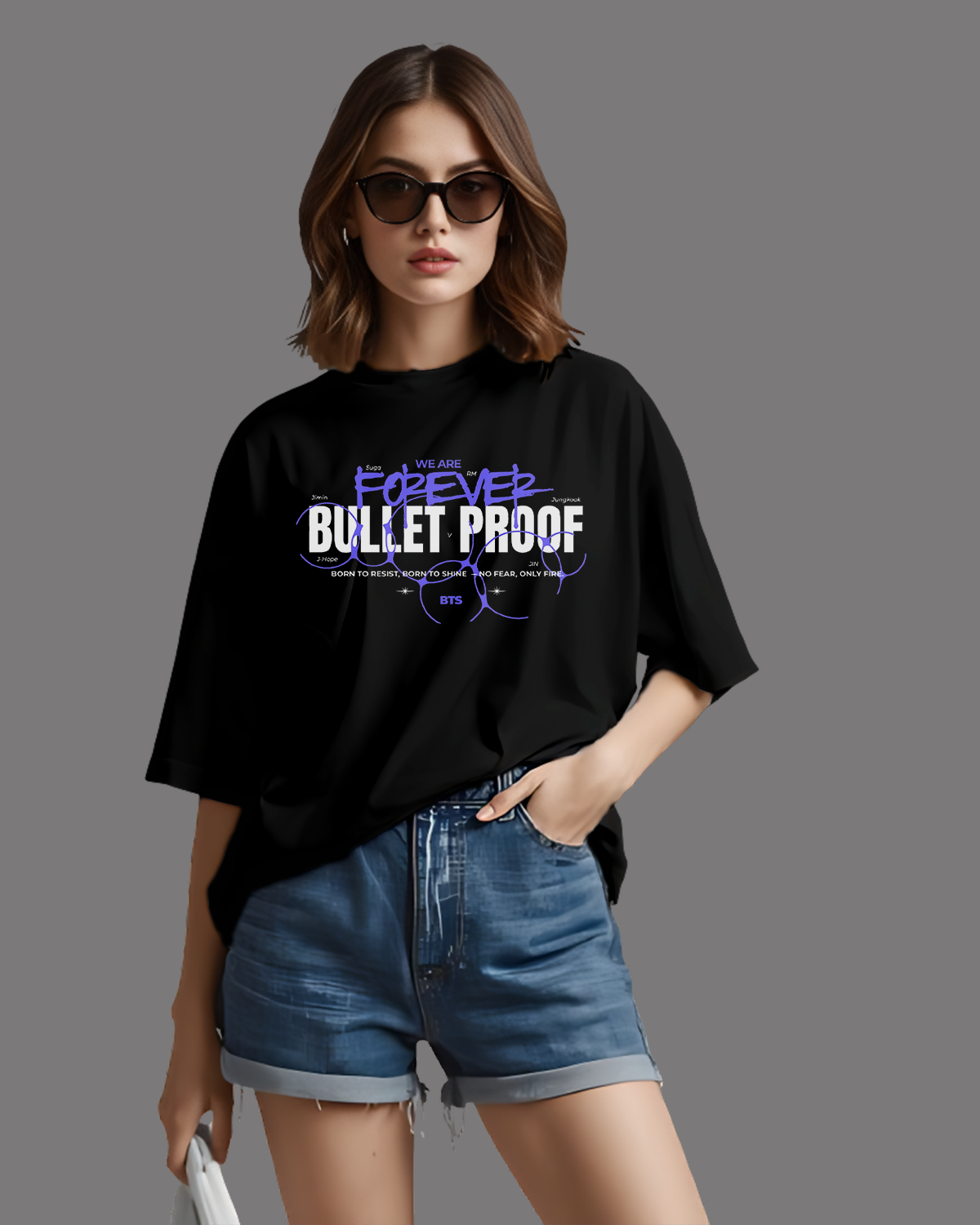 Bulletproof Oversized Classic T-Shirt