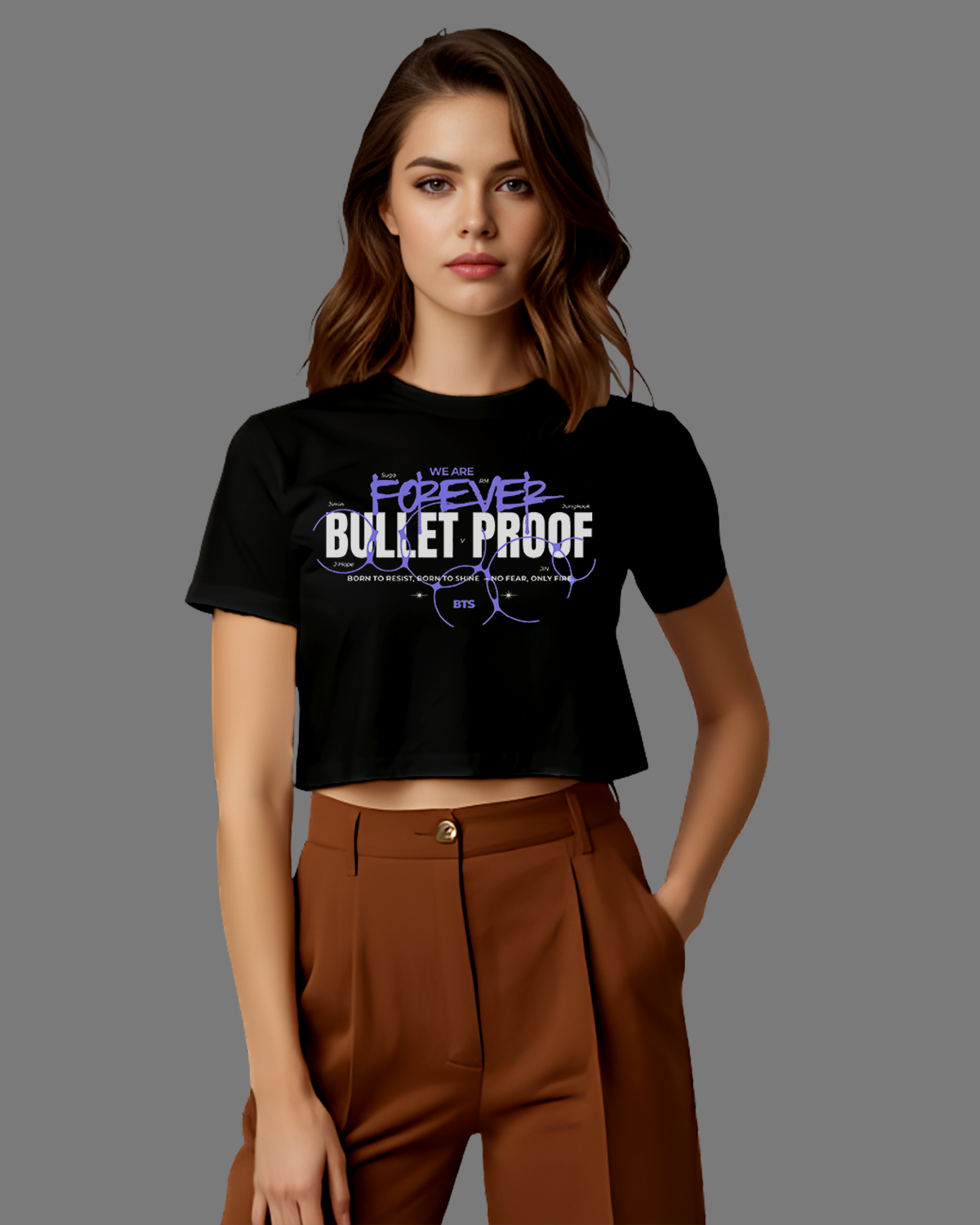 Bulletproof Crop Top