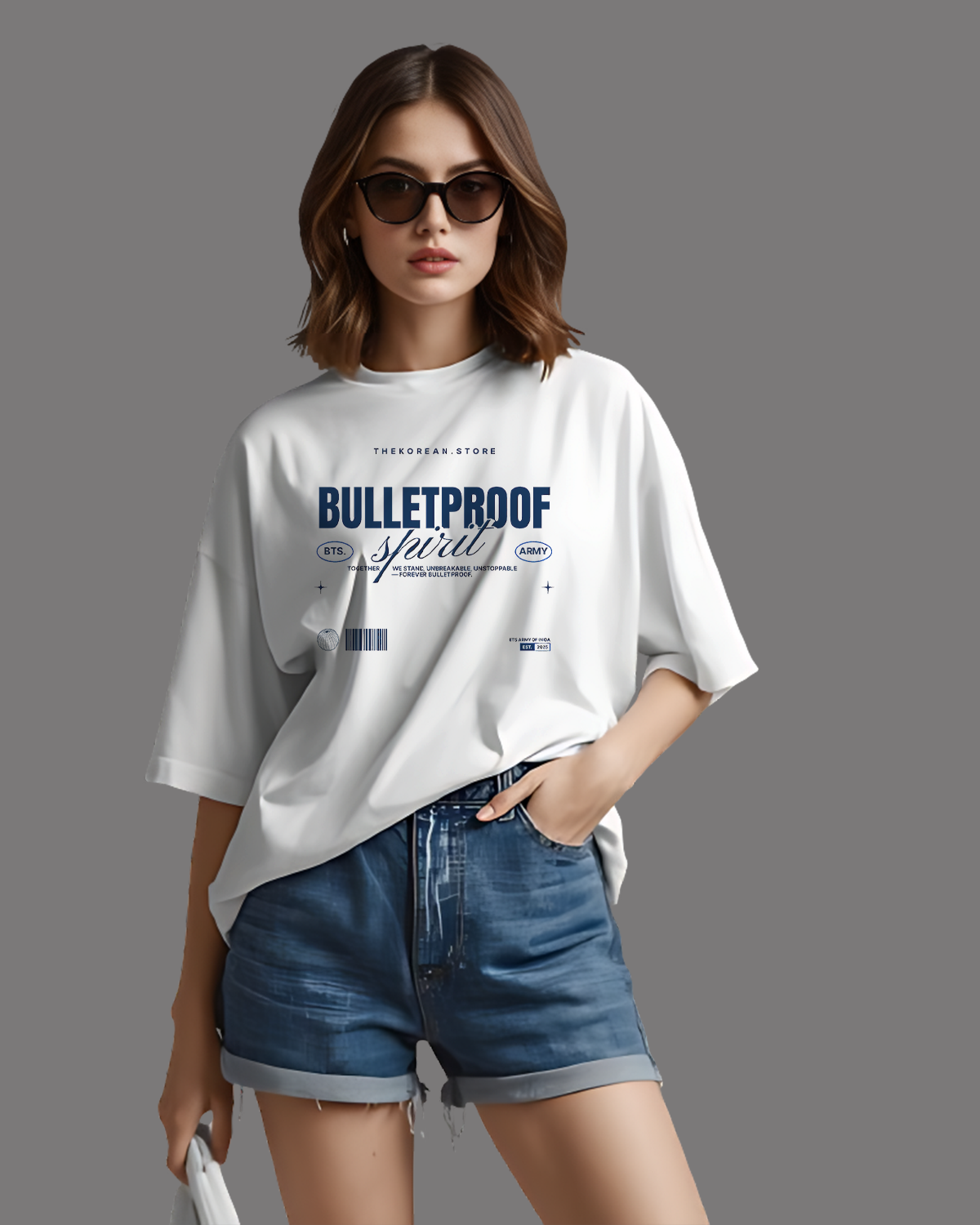 Bulletproof Spirit Oversized Classic T-Shirt