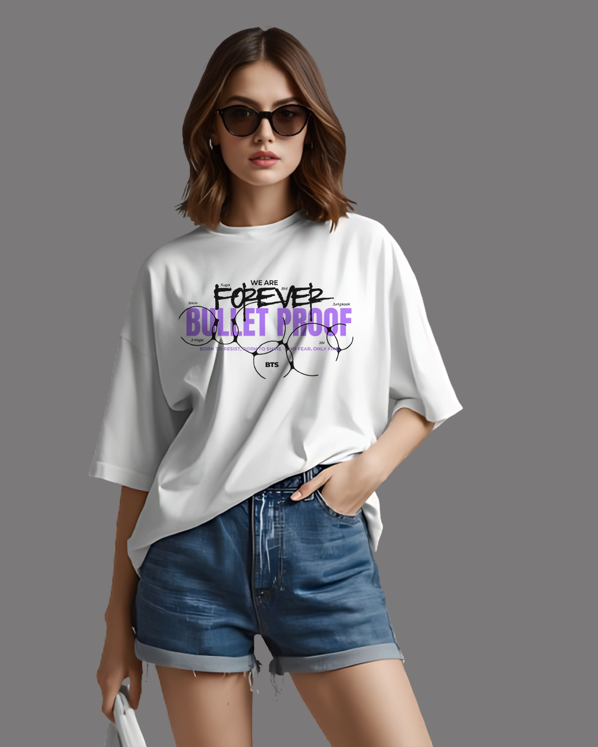 Bulletproof Oversized Classic T-Shirt