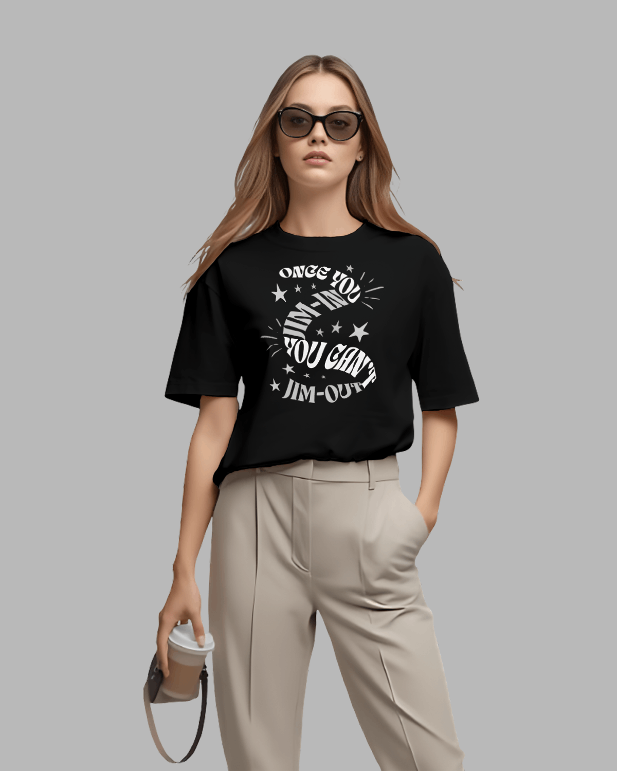 Once You Jim-In You Can't Jim-Out Supima Classic T-Shirt