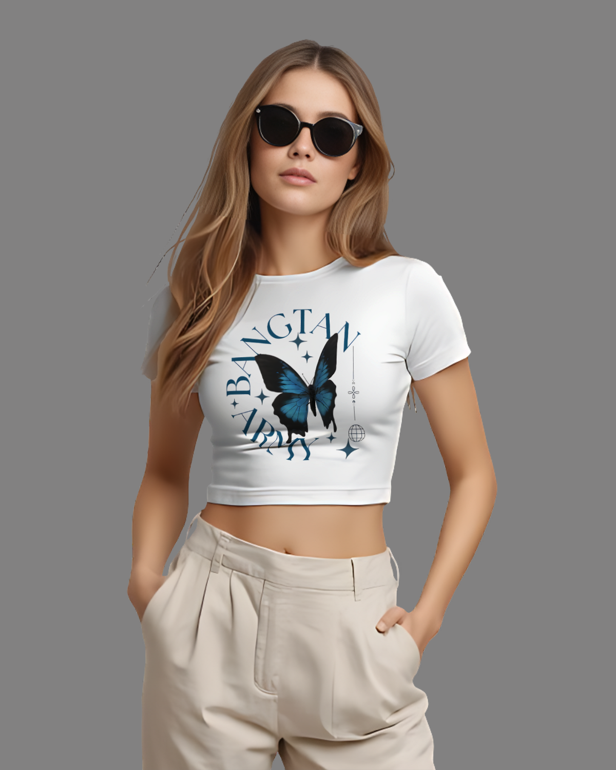 Bangtan Army Crop Top