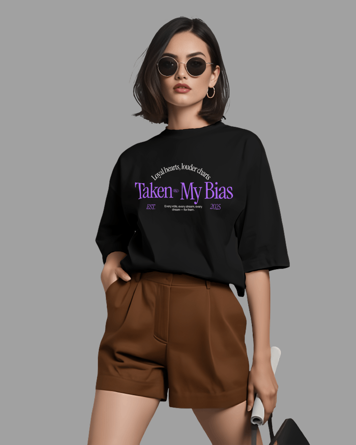 Taken My Bias Oversized Classic T-Shirt
